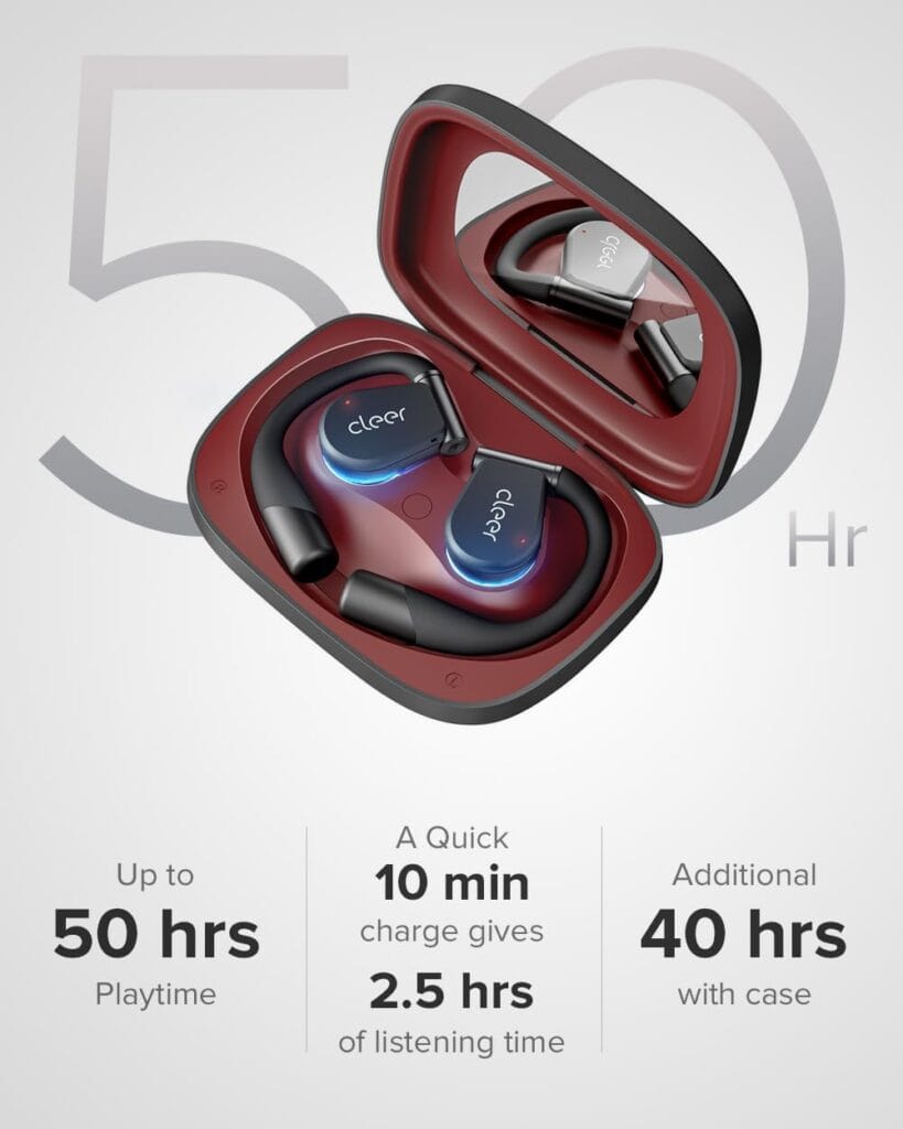 Cleer ARC 3 Open Ear Headphones 50Hr Battery